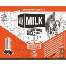 Carton Brewing Co - Nitro Milk Stout (4 pack 16oz cans) (4 pack 16oz cans)