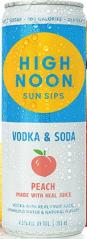 High Noon Sun Sips - Peach Vodka & Soda (4 pack cans) (4 pack cans)