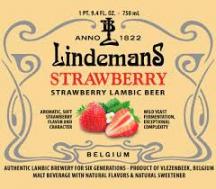 Brouwerij Lindemans - Lambic - Strawberry (4 pack 12oz cans) (4 pack 12oz cans)