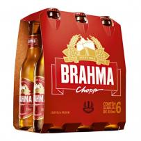 Companhia Cervejaria Brahma - Brahma Chopp (6 pack 12oz bottles) (6 pack 12oz bottles)