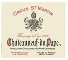 Crous St. Martin - Chateauneuf Du Pape 2021 (750)