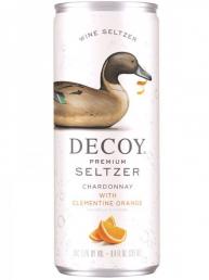 Decoy - Chardonnay with Clementine Orange Seltzer (4 pack 250ml cans) (4 pack 250ml cans)