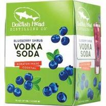 Dogfish Head Craft Brewery - Blueberry Shrub Vodka Soda (4 pack cans) (4 pack cans)