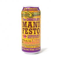 Flying Monkey Craft Brewery - Chocolate Manifesto Stout (4 pack cans) (4 pack cans)