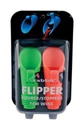 Rabbit - Wine Pourers/Stoppers 2 Pack