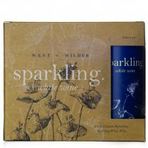 West + Wilder - Sparkling White Cans NV (4 pack 250ml cans) (4 pack 250ml cans)