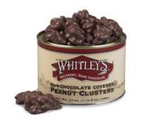 Whitleys Peanut Factory - Dark Chocolate Peanut Clusters (10oz) (10oz)